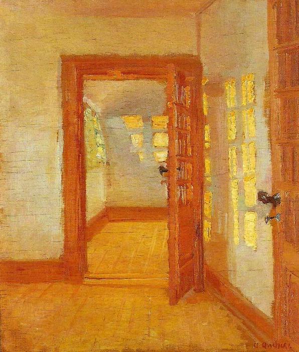 Anna Ancher interior oil painting picture